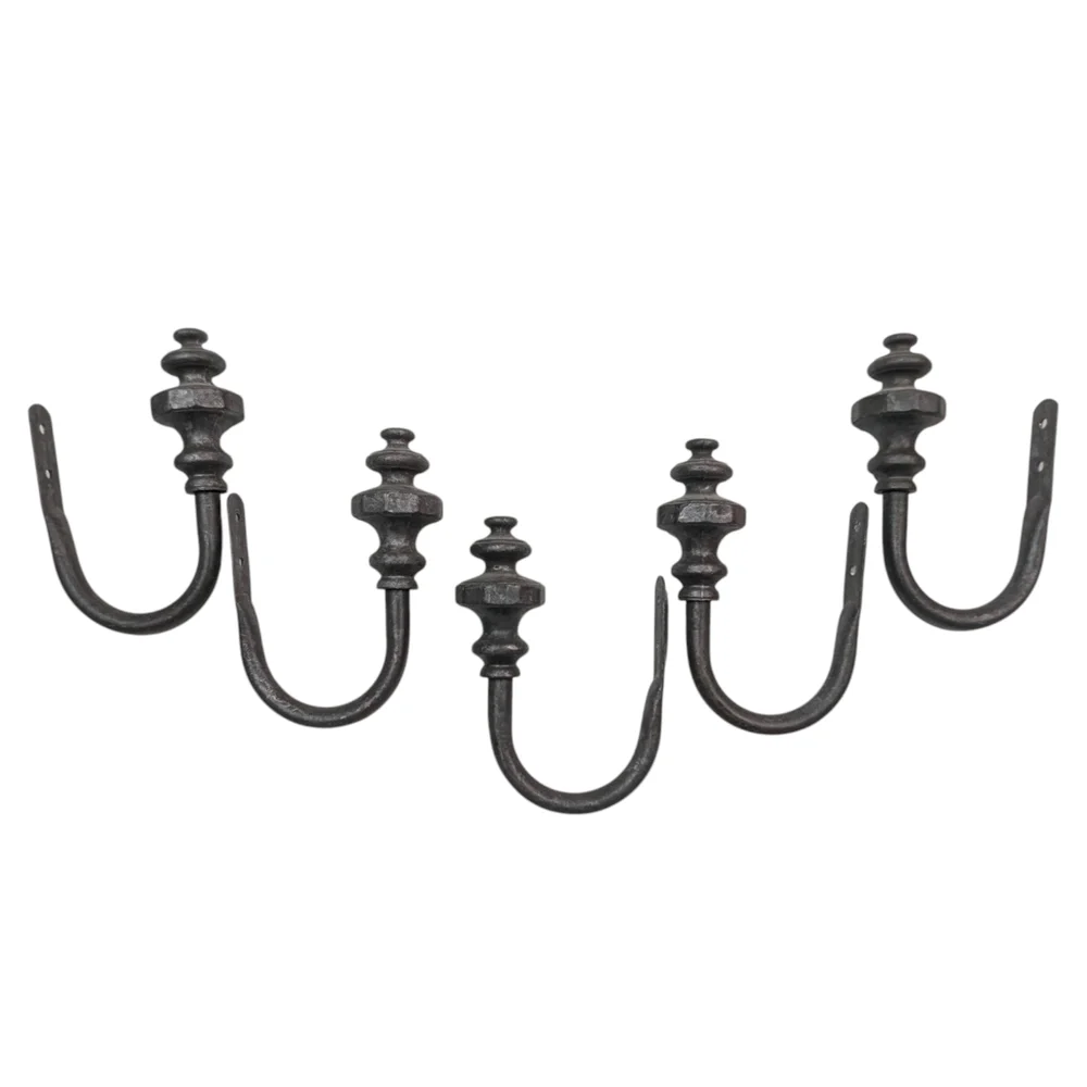 Sophisticated Black Wall Hooks for Stylish Decor